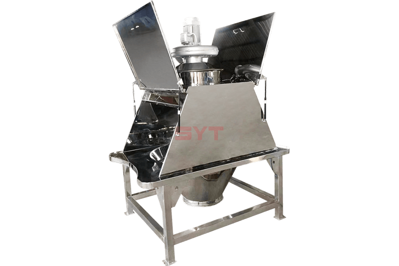 Dust free feeding station