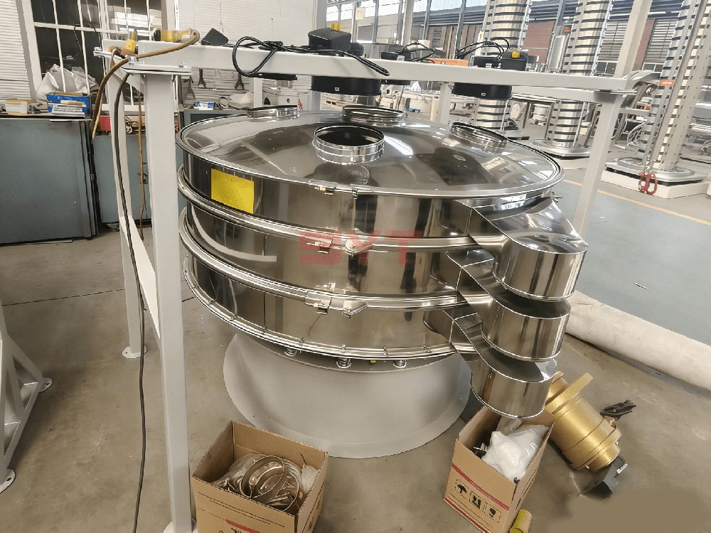 Customized Double-Deck Vibratory Separator for Sesame Seed Screening in Palestine