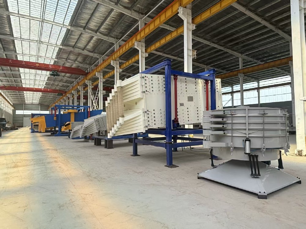 Batch of Vibrating Screens Prepared for Delivery