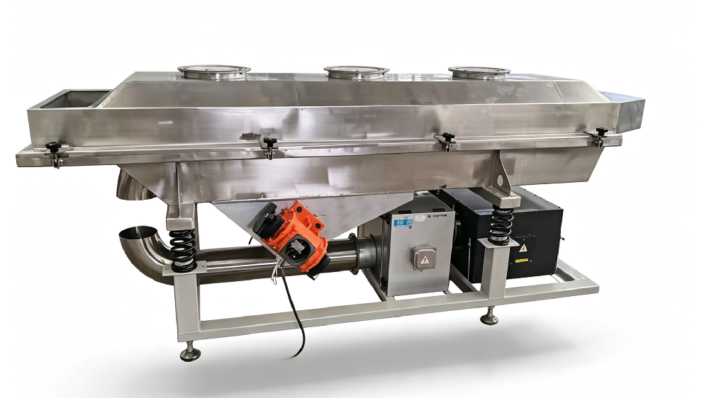 Upgraded Linear Vibrating Screen with Silent Air Supply & Electric Heating, Stably Boosts Screen